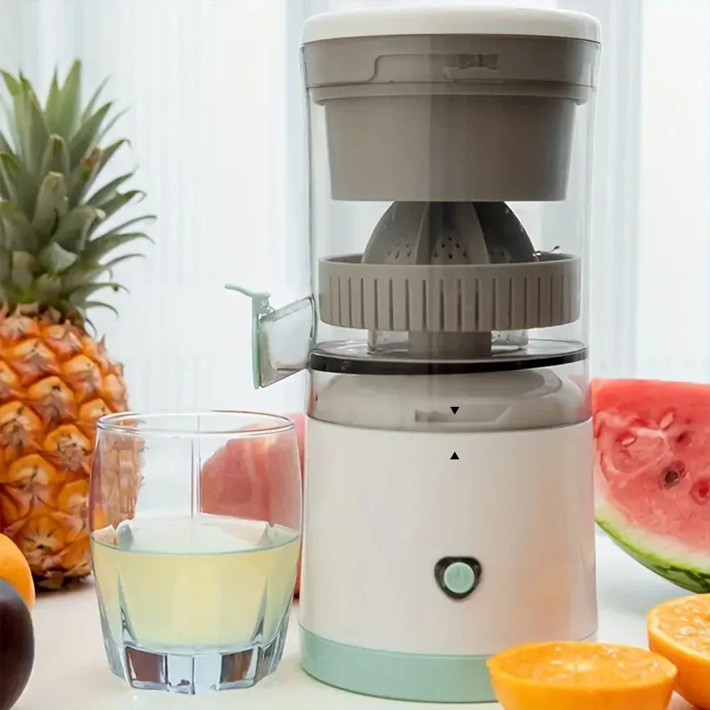 1PC Electric Juicer Orange Juice Juicer USB Rechargeable Citrus Lemon Juicer Wireless Fruit Blender Automatic Fresh Juicer